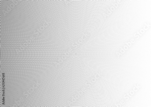 Abstract halftone dotted background. Monochrome pattern with dot and circles.  Vector modern futuristic texture for posters, sites, business cards, cover postcards, interior design, labels, stickers.