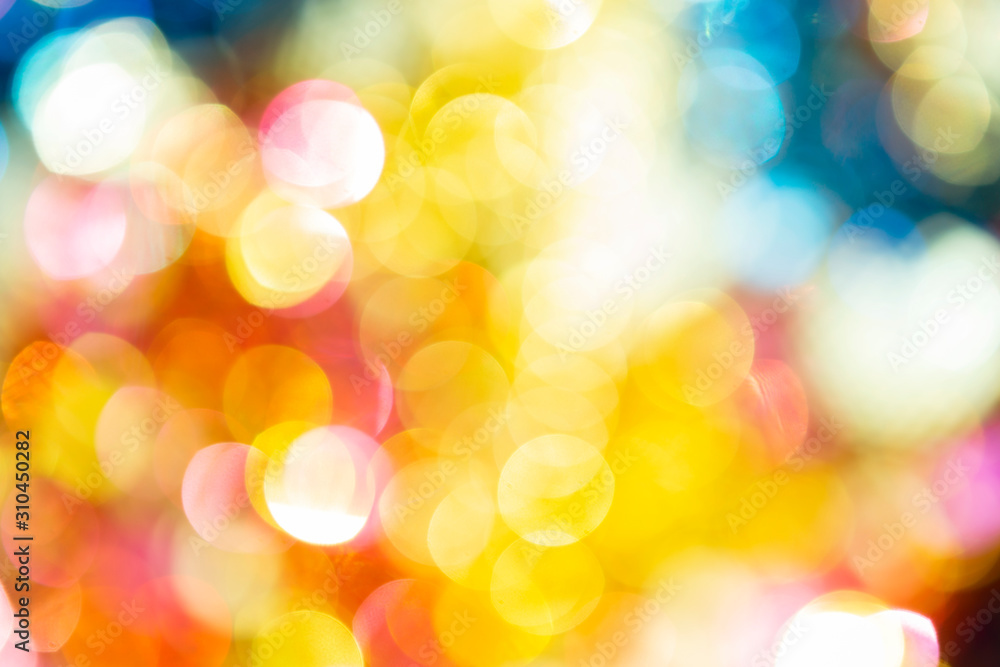 Abstract blurred colorful bokeh background, festive season and holiday concept background Abstract blurred colorful bokeh background, festive season and holiday concept background