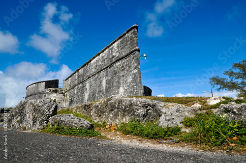 fort fincastle in nassau ,bahamas
