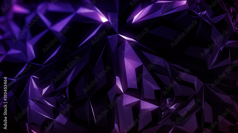 Glow Dark Polygons Background Glow Dark Polygons Background