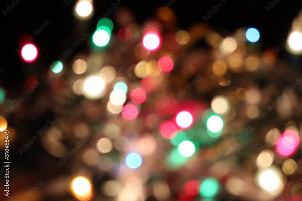 Bokeh holiday lights Bokeh holiday lights