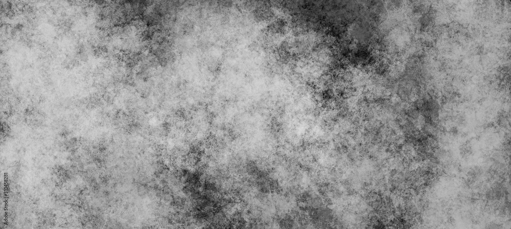 Abstract modern black and whitetextured monochrome gritty grunge background