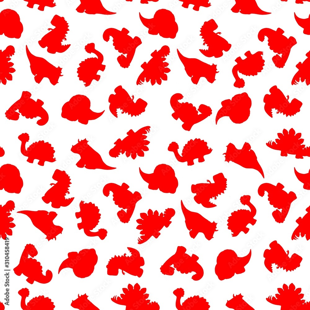 seamless pattern with hearts