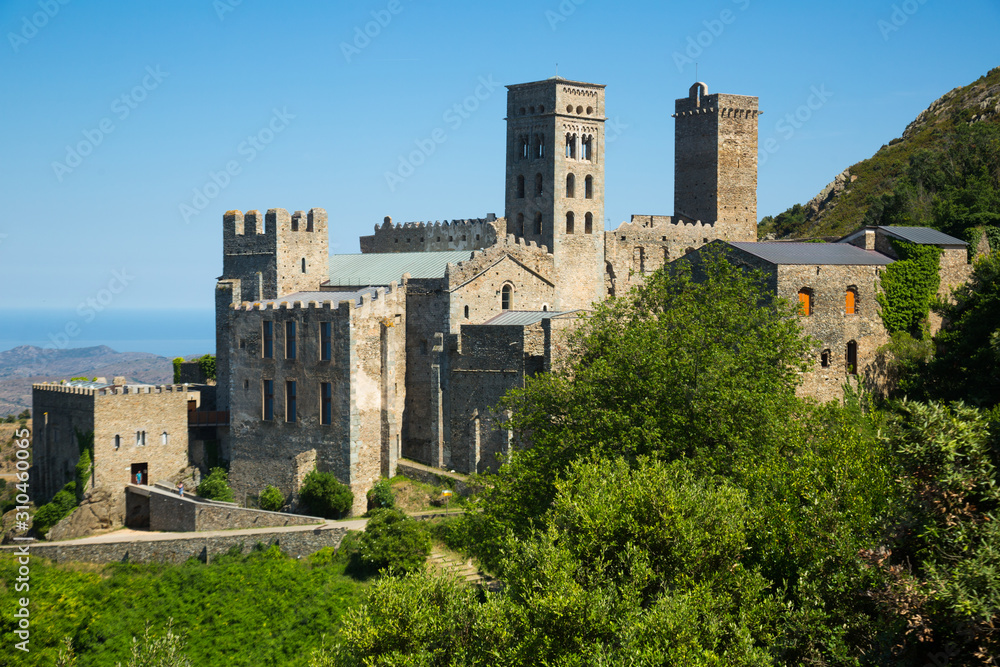 Benedictine Monastery Sant Pere de Rodes, Spain