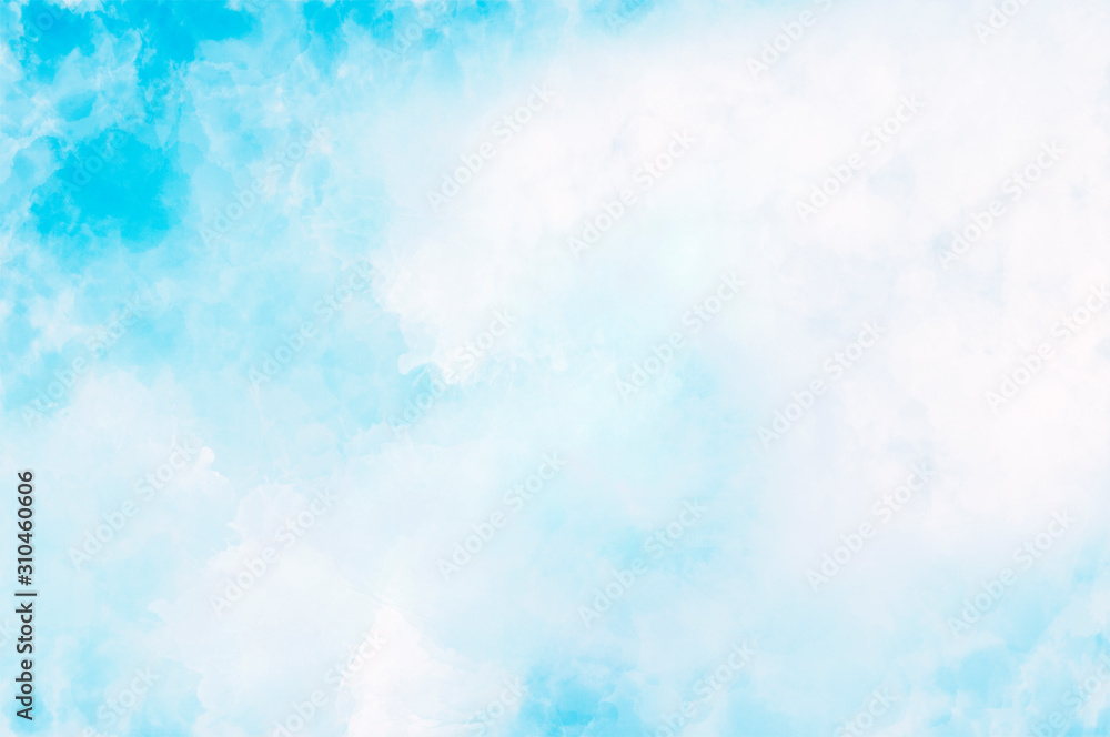 Abstract painting in shades of blue. Colorful paint splashes. Watercolor sky blue texture. Modern art Abstract painting in shades of blue. Colorful paint splashes. Watercolor sky blue texture. Modern art