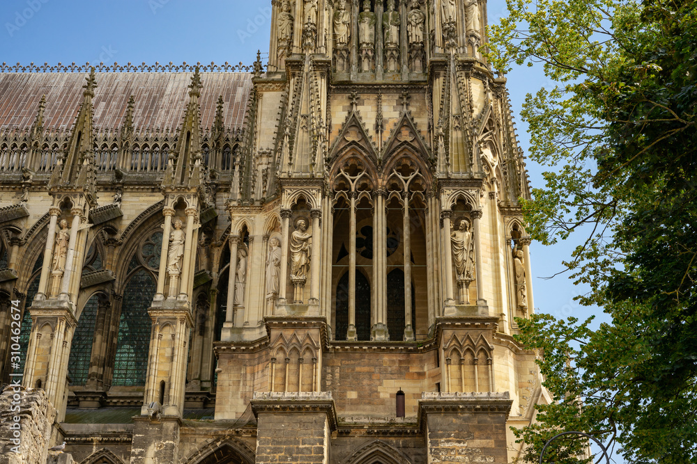 Cathedral Notre Dame in Reims, France