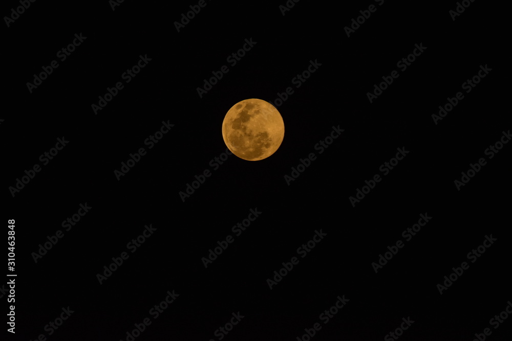 Beautiful Super moon shining in the evening Beautiful Super moon shining in the evening