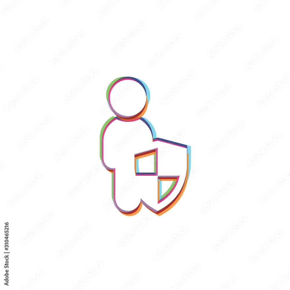 Fototapeta premium Business Protection - App Icon