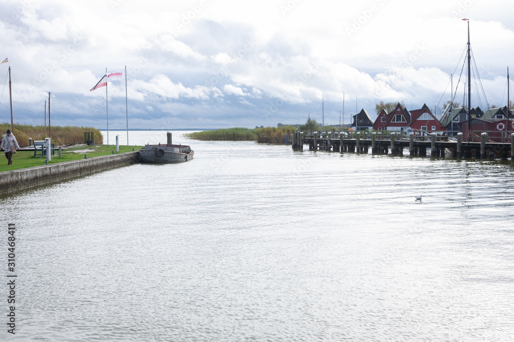 Ahrenshoop, Bodden, Hafen, Mecklenburg-Vorpommern Ahrenshoop, Bodden, Hafen, Mecklenburg-Vorpommern