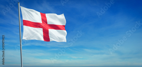 The National flag of England