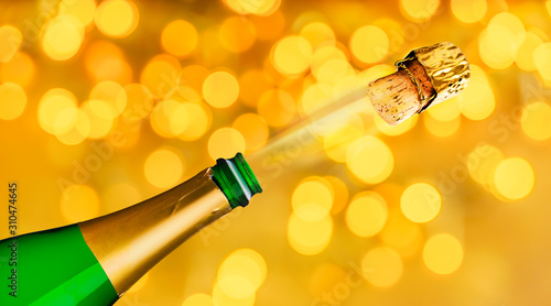 Goldener silvester Hintergrund