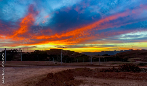 Construction Sunset, Brazil