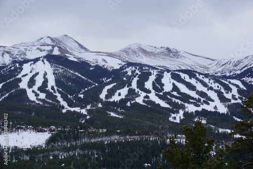 Colorado Scenery,  Scenic Colorado Mountains in Early Winter,  Fremont Pass, Colorado.