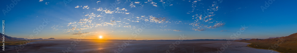 Alvord Desert Sunrise at the base of the Steens Mountains