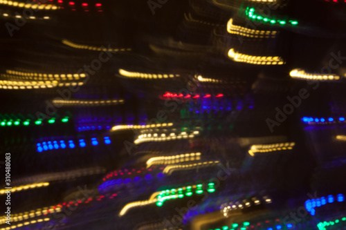 defocus abstract background with lots of light spots