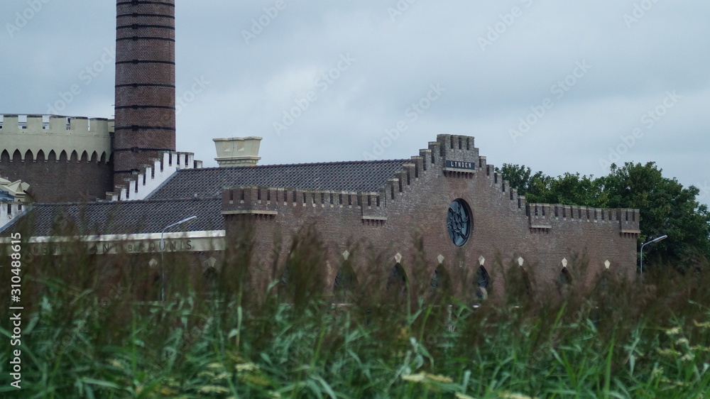 old pumping station near amsterdam old pumping station near amsterdam