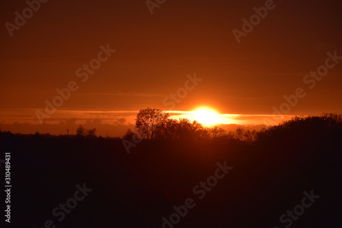 Wallpaper Mural Sunset 3 Torontodigital.ca