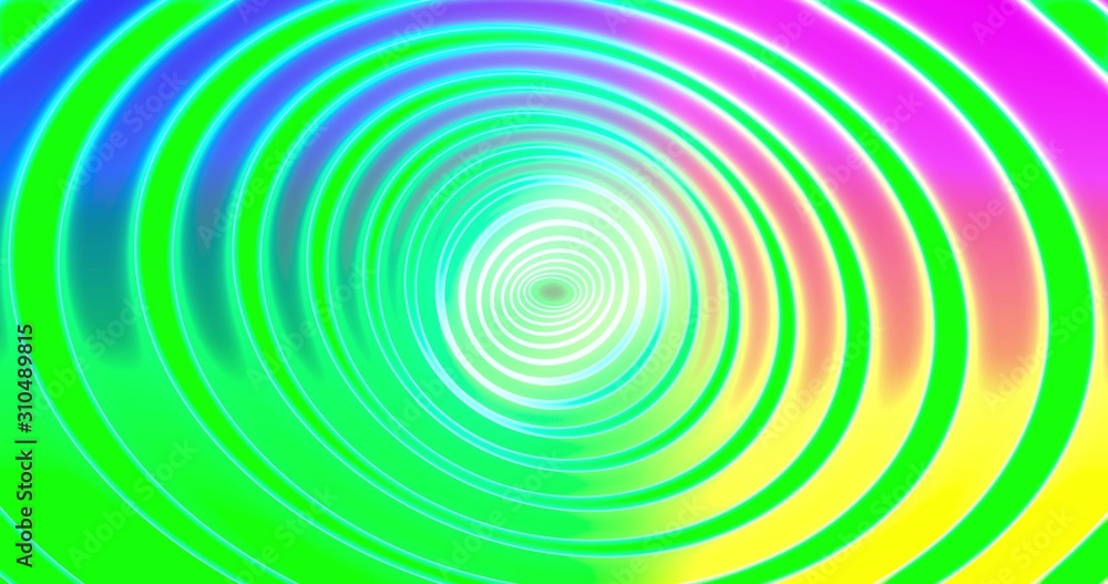 Abstracts rainbow spiral psihodelic tunnel background. animation. Virtual reality future design . 3D rendering Abstracts rainbow spiral psihodelic tunnel background. animation. Virtual reality future design . 3D rendering