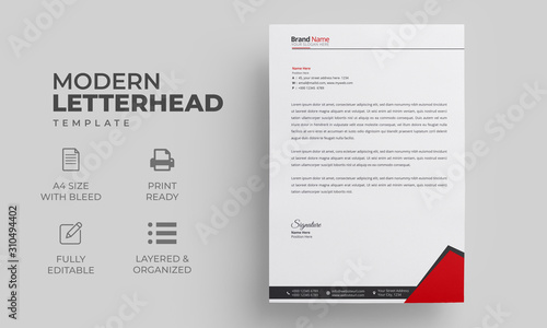 Letterhead Template | Modern Letterhead Design