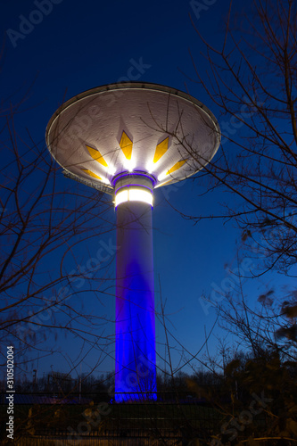 Wasserturm der Energieversorgung