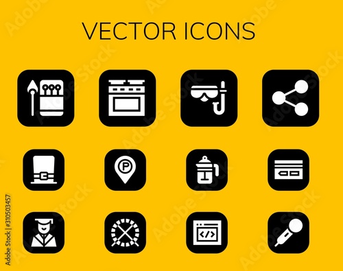vector icon set