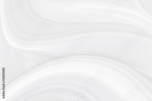 White gray satin texture that is white silver fabric silk background with beautiful soft blur pattern natural.