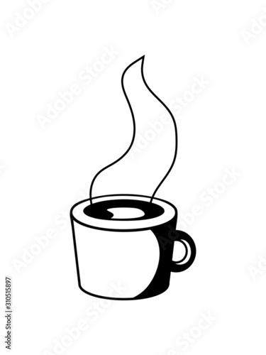 Kaffee Trinken Design 