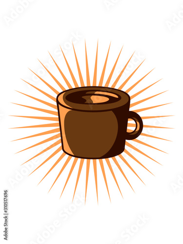 Kaffee Stern Design clipar