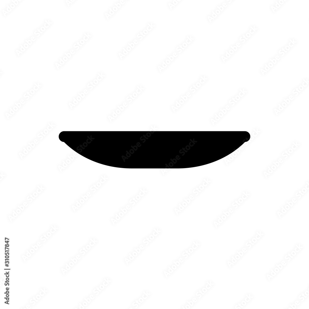 plate of food icon vector sign isolated on white background. plate of food symbol template color editable plate of food icon vector sign isolated on white background. plate of food symbol template color editable