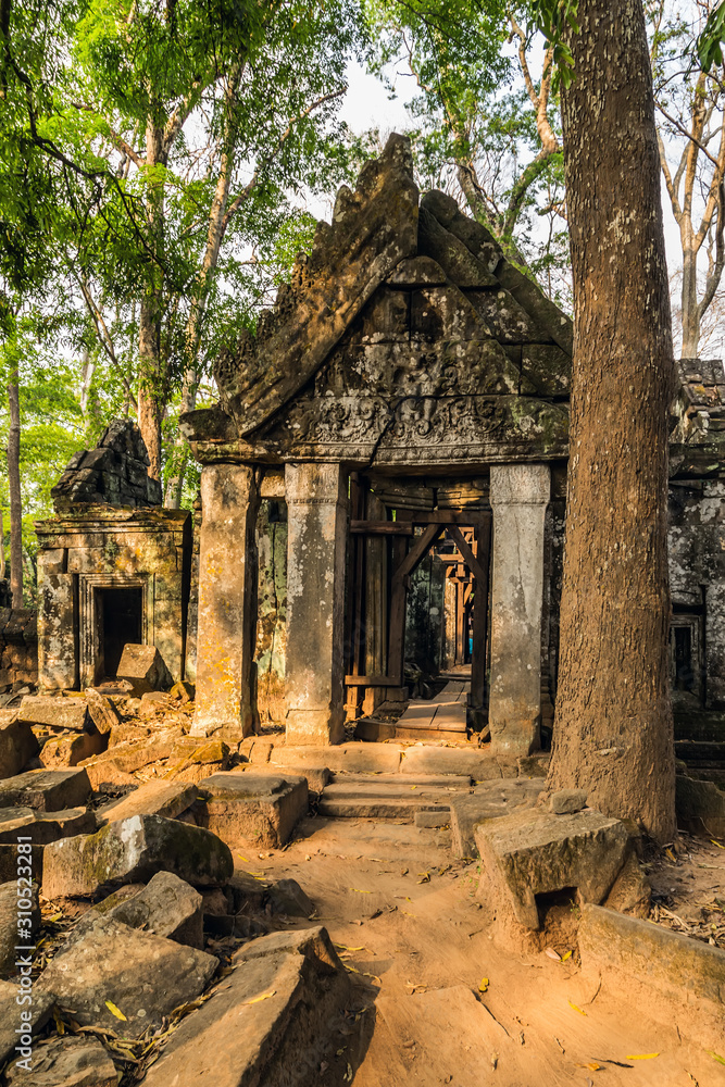 Prasat Krahom Temple Archaeological Landscape Koh Ker, Northwest Cambodia