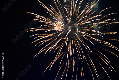 Wallpaper Mural Frework lights. Can be used as background Torontodigital.ca