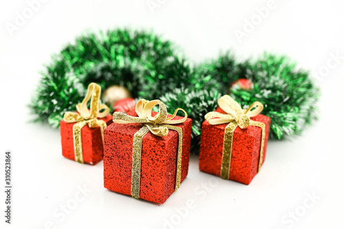 Christmas  holiday  celebrations  decoration and christmas gifts