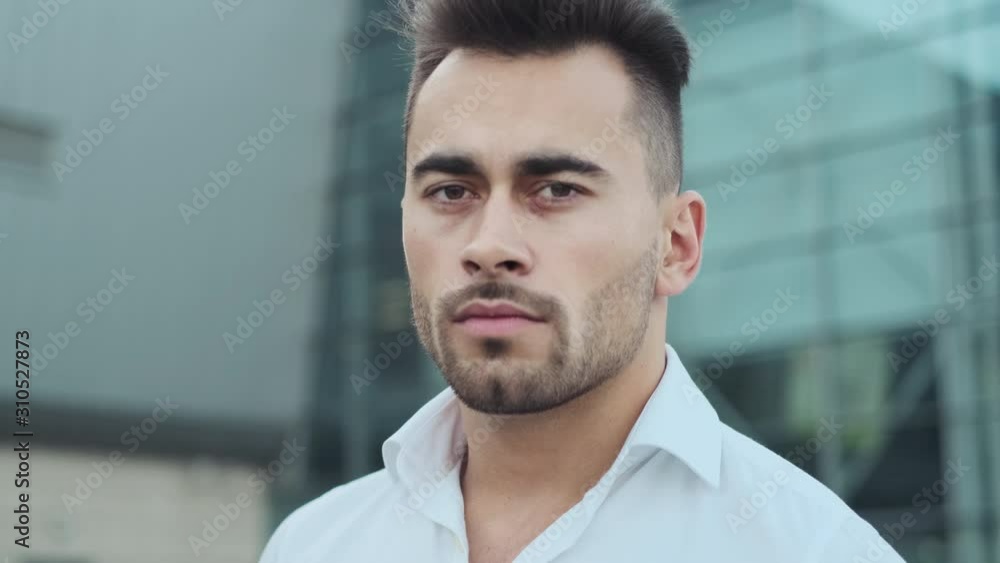 Portrait Of Young Man. Business Style. Portrait Of Young Man. Business Style.