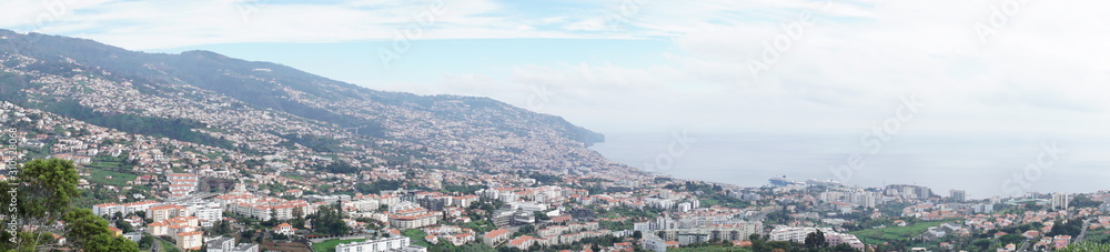Panoramaaufnahme von Madeira