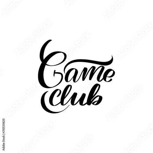 Vector calligraphy illustration isolated on white background.