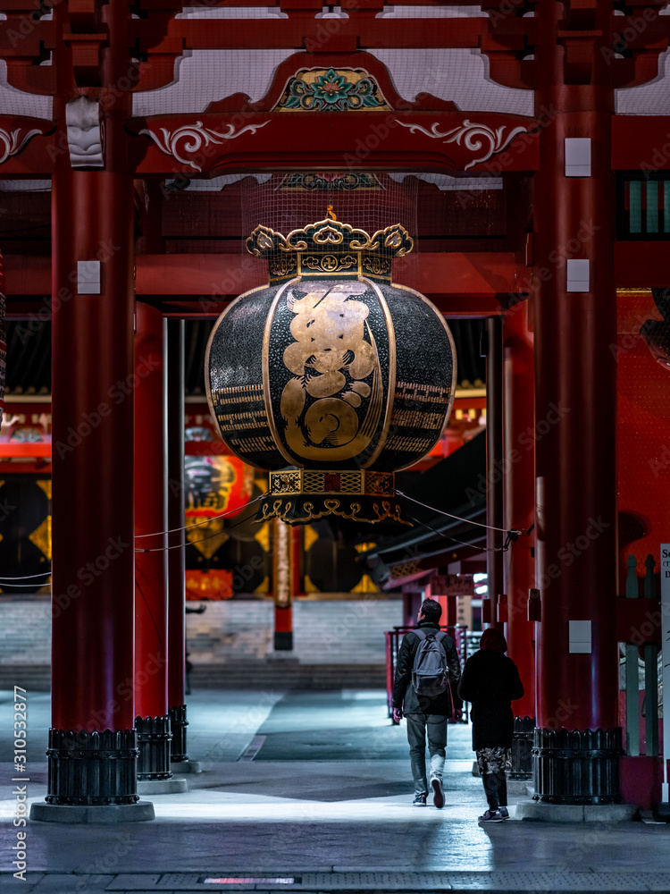 temple sensoji entrance Tokyo Japan temple sensoji entrance Tokyo Japan