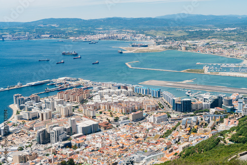 Landscape. magnificent view from the top of the bay, the city.