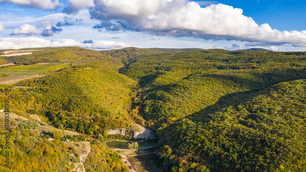 Obraz premium Sky and mountains