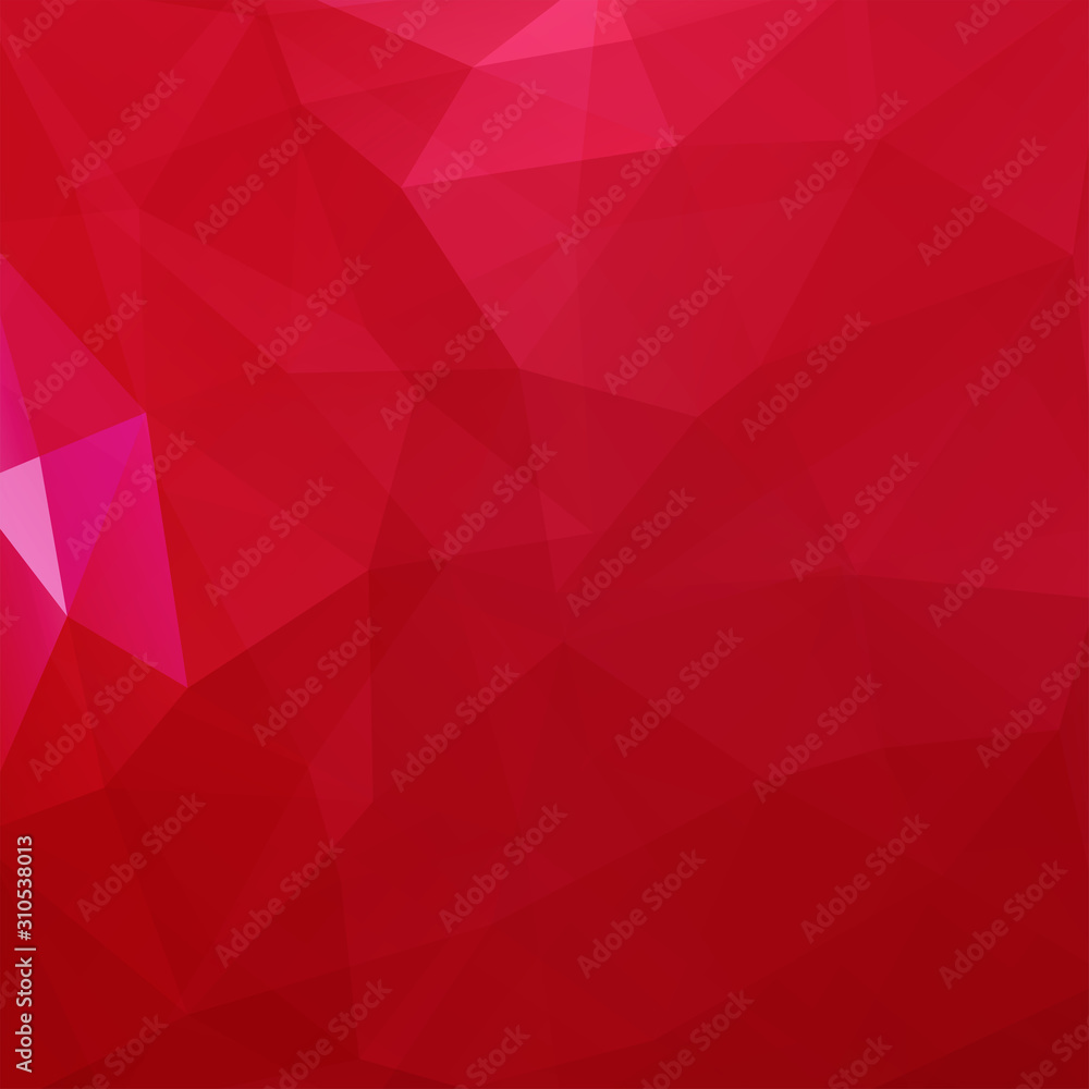 Abstract background consisting of red triangles. Geometric design for business presentations or web template banner flyer. Vector illustration Abstract background consisting of red triangles. Geometric design for business presentations or web template banner flyer. Vector illustration