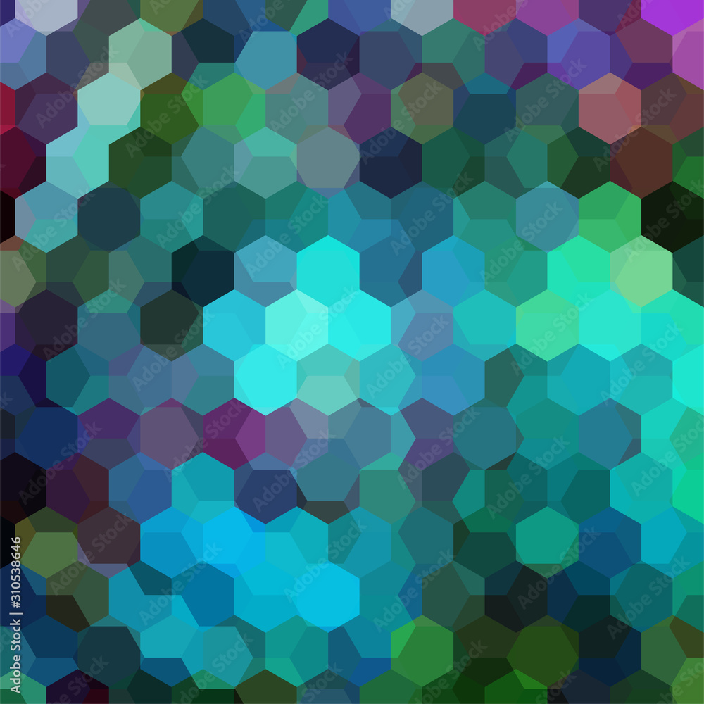 Background of blue, green geometric shapes. Mosaic pattern. Vector EPS 10. Vector illustration Background of blue, green geometric shapes. Mosaic pattern. Vector EPS 10. Vector illustration