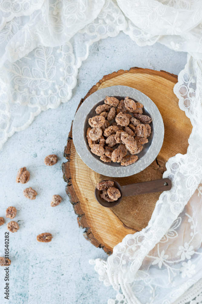 Candied Pecan Halves Candied Pecan Halves