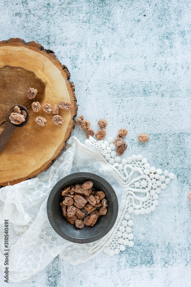 Candied Pecan Halves Candied Pecan Halves