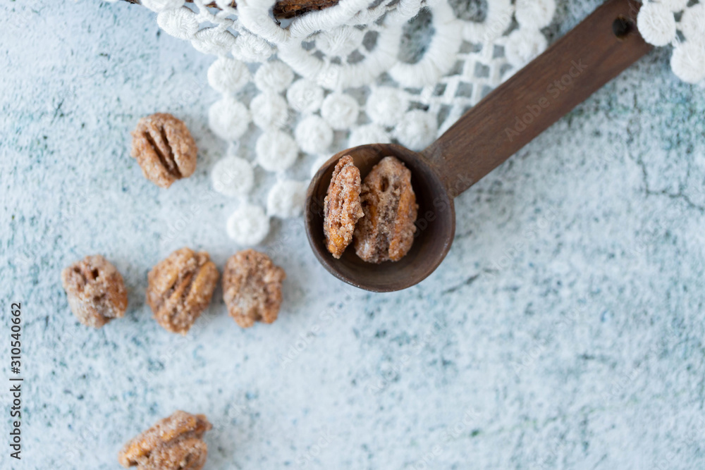 Candied Pecan Halves Candied Pecan Halves