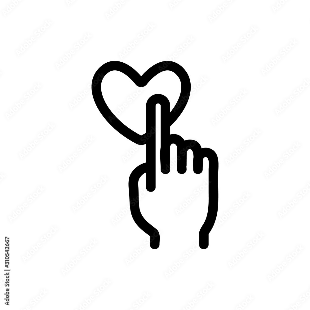 positive review icon vector. A thin line sign. Isolated contour symbol illustration positive review icon vector. A thin line sign. Isolated contour symbol illustration