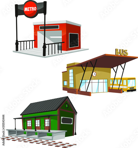 public building set 5