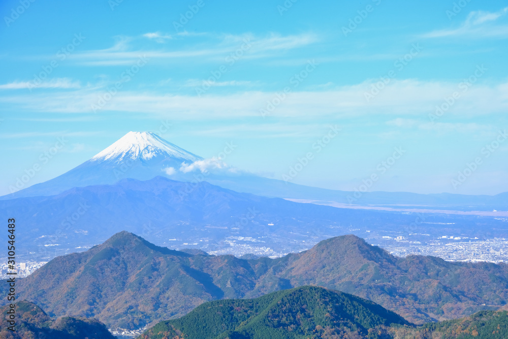 Mt. Fuji scene