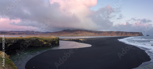 Reynisfjara beach in the south of Iceland