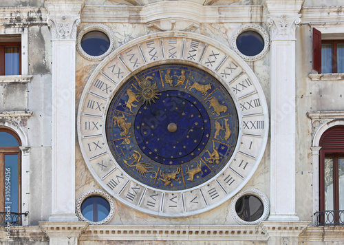 St Mark Clock Venice Italy