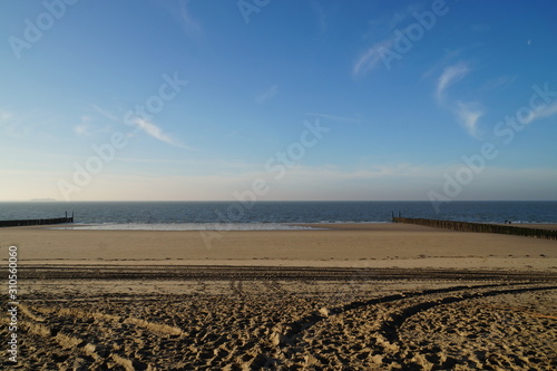 beach near Vlissingen Dishoek Netherlands