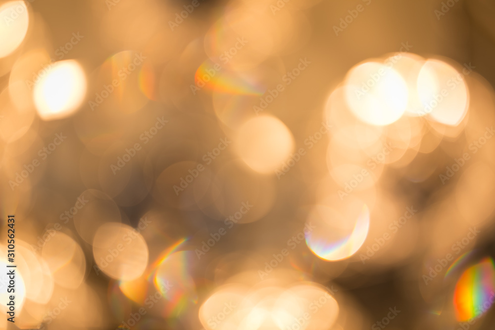 Blur of golden luxury bokeh Blur of golden luxury bokeh